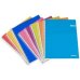 Ancor Classic Stripes Cuaderno Espiral Tamaño Folio Cuadriculado 4x4mm - 80 Hojas 90gr - Tapa de Carton Plastificado - Colores Surtidos (8 uds)