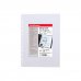 Erichkrause Pack de 100 Fundas Protectoras Glossy Clear - 60cm - A4 - Transparente