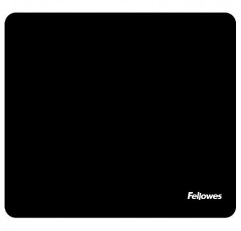 Fellowes Earth Series Alfombrilla Reciclada para Raton - Duradera y Facil de Limpiar - Base de Goma - 85% Material Reciclado - Color Negro