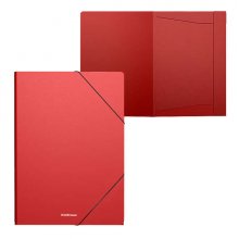 Erichkrause Carpetas Solapas Matt Classic - A4 - Color Rojo (4 uds)