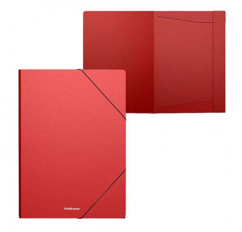 Erichkrause Carpetas Solapas Matt Classic - A4 - Color Rojo (4 uds)