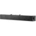 HP S101 Speaker Bar Barra de Sonido USB para Monitor - 2.5W RMS - USB Plug and Play - Frecuencia 140Hzâ??20kHz - Line In y Puerto de Auriculares â?? Color Negro