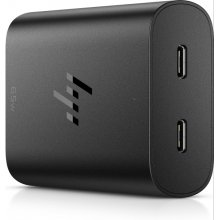 HP Cargador USBâ??C GaN 65W - 2 Puertos Carga Simultanea - Diseño Compacto y Ligero - Color Negro HP Cargador USBâ??C GaN 65W - 2 Puertos Carga Simultanea - Diseño Compacto y Ligero - Color Negro