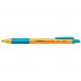 Stabilo Pointball Boligrafo Retractil - Punta de 1mm - Tinta con Base de Aceite - Recargable - 79% Plastico Reciclado - Grip Antideslizante - Color Turquesa (10 uds)