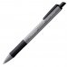 Stabilo Pointball Colorful Boligrafo Retractil - Trazo 0.5mm - Hecho con 87% Bioplastico - Grip Antideslizante - Recargable - Color Negro (10 uds)