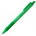 Stabilo Pointball Colorful Boligrafo Retractil - Trazo 0.5mm - Hecho con 87% Bioplastico - Grip Antideslizante - Recargable - Color Verde (10 uds)
