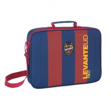 Safta Levante U.D. Maletin con Cremallera - Bandolera Ajustable - Asa Forrada - Doble Tirador - Fondo Semirigido - 6L - 380x60x280mm - Color Rojo y Azul
