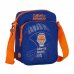 Safta Valencia Basket Bandolera - Cremallera - Bolsillo Frontal - Bandolera Ajustable - Compartimento Trasero con Velcro - 2L - 160x60x220mm - Color Azul Oscuro