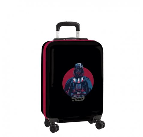 Safta Star Wars Digital Escape Maleta Trolley de Cabina 20â? - Cierre con Candado - Interior Forrado - Bolsillo de Red - Ruedas Giratorias 360Â° - 40.1L - 345x200x550mm - Color Negro