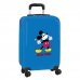 Safta Mickey Mouse Only One Maleta Trolley de Cabina 20â? - Cierre con Candado - Compartimentos con Cremallera - Asa Flexible de PVC - Ajustable - ABS y PC - 40.1L - 45x200x550mm - Color Azul