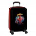 Safta Spider-Man Hero Maleta Trolley de Cabina 20â? - Cierre con Candado - Interior con Bolsillo - Cintas Elasticas - Ruedas Giratorias - Asa Extensible - 40.1L - 345x200x550mm - Color Negro