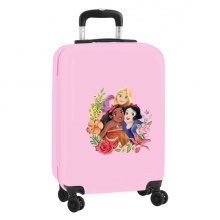Safta Princesas Disney Magical Maleta Trolley de Cabina 20â? - ABS y PC - Cierre con Candado - Interior Organizado - Ruedas Giratorias - Ajustable - 40.1L - 345x200x550mm - Color Rosa