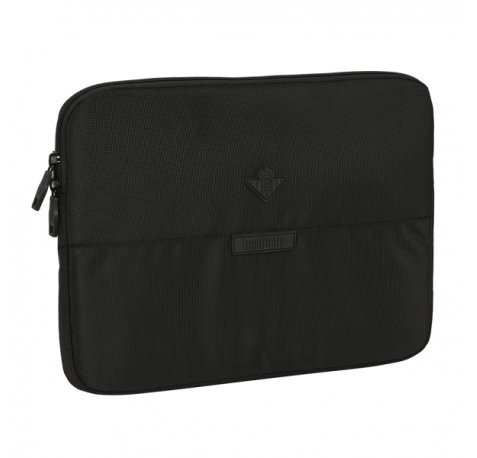Safta Real Betis Balompie Premium Funda para Portatil hasta 14" - Alojamiento Acolchado - 1.7L - 340x20x250mm - Color Negro