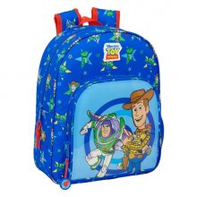 Safta Toy Story Good Vibes Mochila Infantil - Adaptable a Carro - Bolsillos Laterales - Hombreras Acolchadas - Bolsillo Frontal - Asa Superior - 9.5L - 280x100x340mm - Color Azul