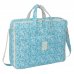 Safta Miffy Mum Garden Maleta de Bebe de 28L - Cremallera Doble - Bolsillo Frontal - Bolsillos Internos - Bandolera Ajustable - Asas Superiores para Transporte - 500x140x400mm - Color Azul Claro