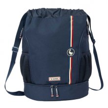 Safta el Ganso Eclipse Saco Mochila - Bolsillo Interior con Cremallera - Bolsillos Laterales - Hombreras Ajustables - 21.93L - 340x150x430mm - Color Azul Marino