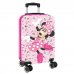 Safta Minnie Mouse Naive Maleta Trolley de Cabina 20â? - Cierre con Candado - Interior con Bolsillos - Ruedas Giratorias 360Â° - Ajustable - 40.1L - 345x200x550mm - Color Rosa