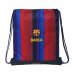 Safta F.C.Barcelona 1Âª Equipacion 26/27 Saco Plano - Cierre con Cordones - Bolsillo Interior con Cremallera - 35x40x1cm - Color Rojo y Azul