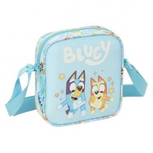 Safta Bluey Ready Bolsito con Bandolera Ajustable - Compacto - Cierre con Cremallera - 16x18x4cm - Color Azul Pastel Safta Bluey Ready Bolsito con Bandolera Ajustable - Compacto - Cierre con Cremallera - 16x18x4cm - Color Azul Pastel