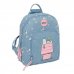 Safta Snoopy Mini Mochila - Bolsillo Frontal - Tirador Doble - Bolsillo Interior - Bolsillo Trasero Seguro - Hombreras Ajustables - Asa Superior - 250x130x300mm - Color Azul