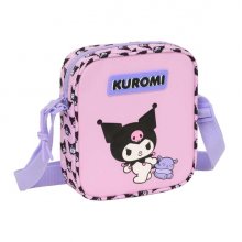Safta Kuromi Bolsito con Bandolera Ajustable - Compacto - Cierre con Cremallera - 16x18x4cm - Color Rosa Safta Kuromi Bolsito con Bandolera Ajustable - Compacto - Cierre con Cremallera - 16x18x4cm - Color Rosa