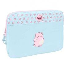 Safta Pembe The Pink Cat Funda para Portatil hasta 15.6" - Alojamiento Acolchado - 3.80L - Proteccion contra Golpes - 395x35x275mm - Color Azul Claro