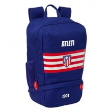 Safta Atletico de Madrid Mochila Zapatillero - Cremallera con Doble Tirador - Bolsillo Interior - Portabotellas - Asa de Mano - 28x51x19cm - Color Azul Marino Safta Atletico de Madrid Mochila Zapatillero - Cremallera con Doble Tirador - Bolsillo Interior - Portabotellas - Asa de Mano - 28x51x19cm - Color Azul Marino