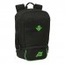 Safta Real Betis Balompie Mochila Zapatillero - Cremallera con Doble Tirador - Bolsillo Interior - Portabotellas - Asa de Mano - 28x51x19cm - Color Negro y Verde