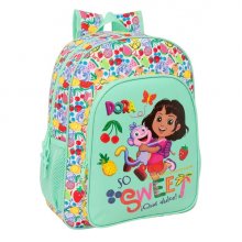 Safta Dora Mochila - Adaptable a Carro - Portabotellas - Doble Tirador en Cremallera - Hombreras Ergonomicas Acolchadas - Asa de Mano Superior - 15L - 320x120x380mm - Color Menta