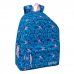Safta Stitch Lio Mochila - Bolsillo Frontal - Espalda Acolchada - Hombreras Ergonomicas - Cremallera con Doble Tirador - Asa de Mano - 33x42x15cm - Color Azul Oscuro