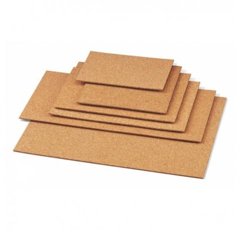 Faibo Plancha de Corcho para Manualidades - Medidas 15 x 30cm (10 uds)
