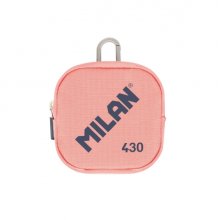 Milan Coleccion 430 Monedero Pequeño - Tamaño Monedero 10,3x10x2,5cm - Cierre de Cremallera - Mosqueton de Aluminio - Color Rosa Milan Coleccion 430 Monedero Pequeño - Tamaño Monedero 10,3x10x2,5cm - Cierre de Cremallera - Mosqueton de Aluminio - Color Rosa