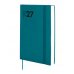 Finocam Dynamic Mara Agenda Profesional - Anual 2027 - 1 Dia por Pagina - Formato Y10 - 140x204mm - Goma Elastica - Tapa Blanda de PU - Esquinas Microperforadas - Papel de 80g/m2 - Color Turquesa