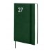 Finocam Dynamic Mara Agenda Profesional en Catalan - Anual 2027 - 1 Dia por Pagina - Formato Y10 - 140x204mm - Goma Elastica - Tapa Blanda de PU - Esquinas Microperforadas - Papel de 80g/m2 - Color Verde