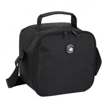 Safta Mickey Bolsa Isotermica Porta Alimentos 4.4L - Cremallera - Interior Forrado de Aluminio - Bandolera Ajustable - Repelente al Agua - Asa Superior - 200x150x200mm - Color Negro