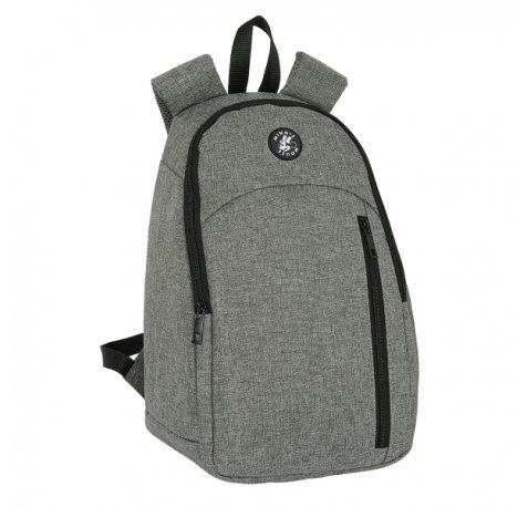 Safta Minnie Mouse Grey Mochila - Isotermica - Cremallera Doble - Bolsillo Frontal - Hombreras Acolchadas - Material Repelente - Asa Superior - 14.5L - 230x180x360mm - Color Gris