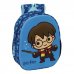 Safta Harry Potter Mochila 3D - Portabotellas - Hombreras Acolchadas - Asa de Mano Superior - 27x33x10cm - Color Azul