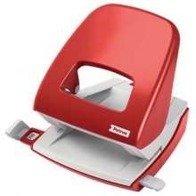 Petrus 62 Taladro Metalico - Hasta 30 Hojas - Marcas de Formato - Facil Vaciado - Punzones 5.5mm - Color Rojo Petrus 62 Taladro Metalico - Hasta 30 Hojas - Marcas de Formato - Facil Vaciado - Punzones 5.5mm - Color Rojo