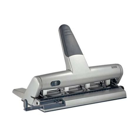 Petrus 514 Taladro Perforador de Punzones Moviles - Hasta 30 Hojas - Hasta Formato A2 - Para hacer hasta 6 Agujeros - 4 Punzones Incluidos