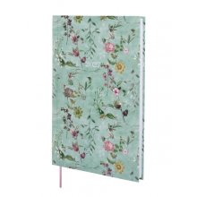 Finocam Dynamic Porto Design Botanic Agenda Profesional - Anual 2027 - Semana Vista Vertical - 140x204mm - Tapa Dura de Carton Forrado - Esquinas Microperforadas - Papel de 80g/m2 - Multicolor