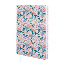 Finocam Dynamic Porto Design Agenda Profesional - Anual 2027 - 1 Dia por Pagina - Formato Y10 - 140x204mm - Tapa Dura de Carton Forrado - Esquinas Microperforadas - Papel de 80g/m2 - Color Malva