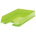 Esselte Europost Bandeja Portadocumentos - Plastico Transparente - Formato Vertical - A4 - Color Verde Transparente (10 uds)