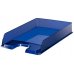 Esselte Europost Bandeja Portadocumentos - Plastico Transparente - Formato Vertical - A4 - Color Azul Marino Translucido (10 uds)