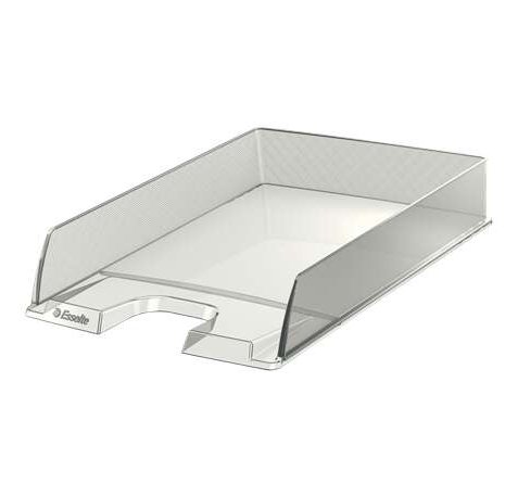 Esselte Europost Bandeja Portadocumentos - Plastico Transparente - Formato Vertical - A4 - Color Cristal (10 uds)