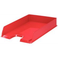 Esselte Europost Vivida Bandeja Portadocumentos -  Formato Vertical - A4 - Espacio para Etiqueta Identificativa - Color Rojo (10 uds)