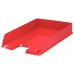 Esselte Europost Vivida Bandeja Portadocumentos -  Formato Vertical - A4 - Espacio para Etiqueta Identificativa - Color Rojo (10 uds)