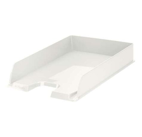 Esselte Europost Vivida Bandeja Portadocumentos -  Formato Vertical - A4 - Espacio para Etiqueta Identificativa - Color Blanco (10 uds)