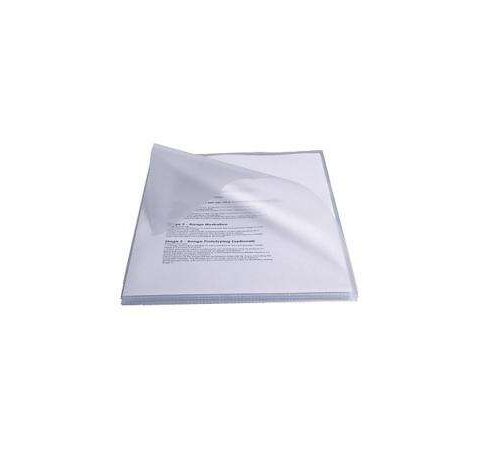 Esselte Caja de 100 Dossiers PVC 180 Micras - Tamaño A4 - Transparente