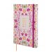 Finocam Dynamic Berlin Hojas Agenda Profesional - Anual 2027 - Semana Vista Vertical - 140x204mm - Goma Elastica - Tapa Dura Acolchada - Esquinas Microperforadas - Papel de 80g/m2 - Multicolor