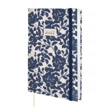 Finocam Dynamic Berlin Cotton Agenda Profesional - Anual 2027 - 1 Dia por Pagina - Formato Y10 - 140x204mm - Goma Elastica - Tapa Dura Acolchada - Esquinas Microperforadas - Papel de 80g/m2 - Multicolor